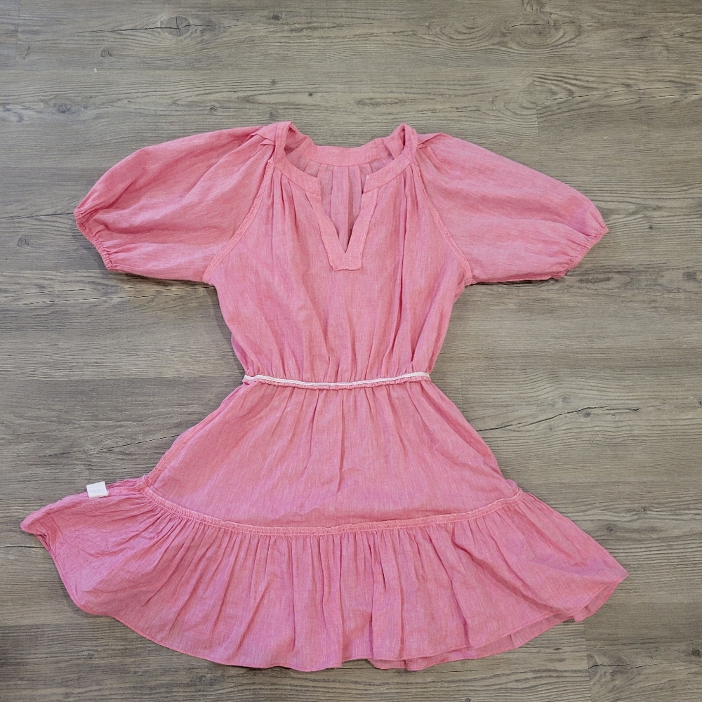 Willa Story Linen Midi Dress Size Small - Picture 14 of 16